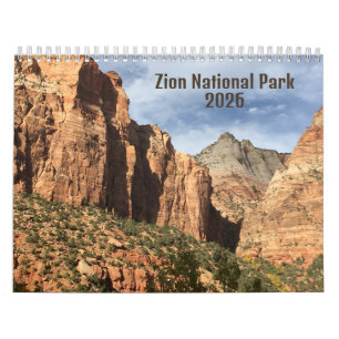Calendrier photographique du parc national de Zion