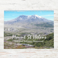Calendrier photographique du volcan Sainte-Hélène