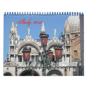 Calendrier photographique Italie 2015