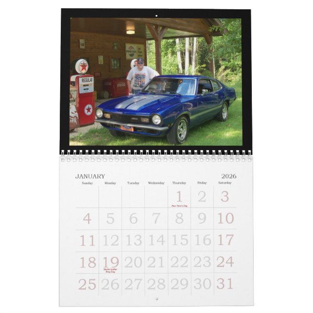 Calendrier Photos de détenu 2013 (Jan 2026)