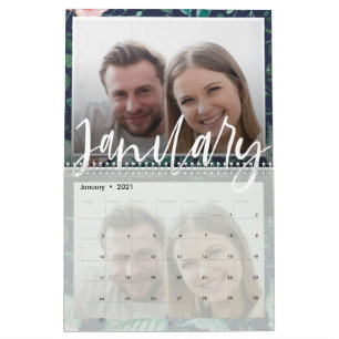 Calendrier Photos multifamiliales personnalisées Cute Année 2