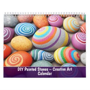Calendrier Pierres Peintes DIY – Art Créatif