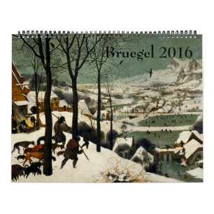Calendrier Pieter Bruegel le 2016 énorme plus ancien