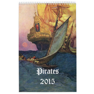 Calendrier Pirates 2015
