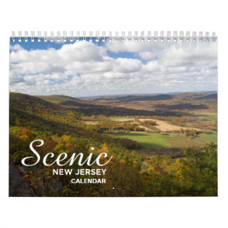Calendrier pittoresque de New Jersey