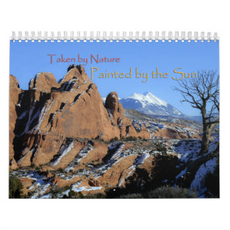 Calendrier pittoresque de paysage