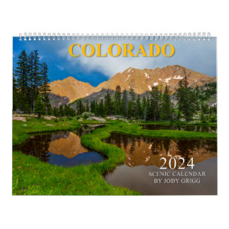 Calendrier Pittoresque du Colorado 2024