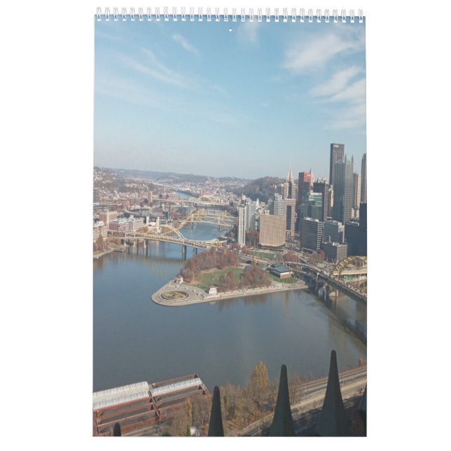 Calendrier Pittsburgh dans sa gloire (Dos)
