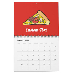 Calendrier Pizza slice