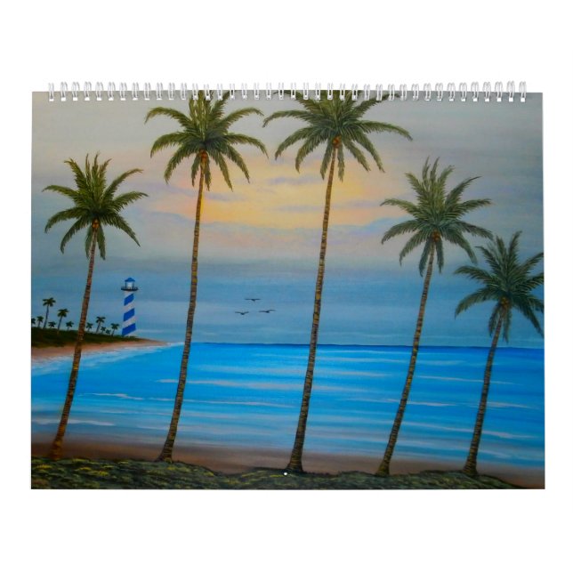 Calendrier Plage tropicale (Protection)