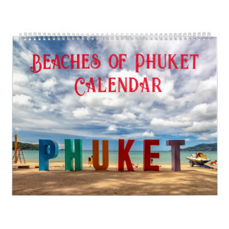 Calendrier Plages de Phuket, Thaïlande