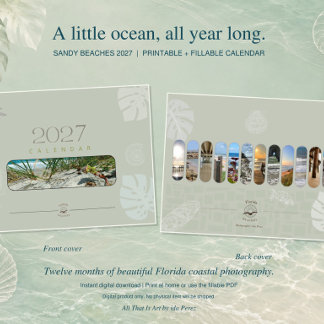 Calendrier Plages de Sable 2027