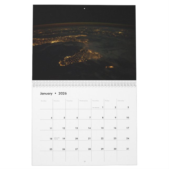 Calendrier Planète électrique (Jan 2026)