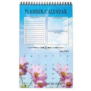 Calendrier Planificateur cadeau de récupération de prières