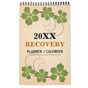 Calendrier Planificateur PERSONNALISÉ de cadeau de progrès 