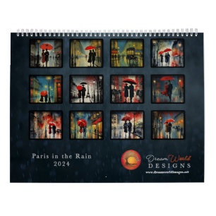 Calendrier Pluie à Paris 2024 -
