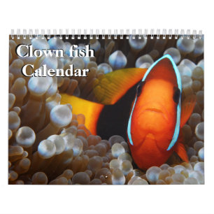 Calendrier Poisson clown 2025