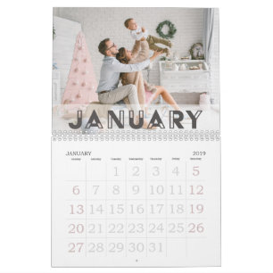 Calendrier Police Art déco   Photo 2026