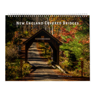 Calendrier Ponts couverts de la Nouvelle-Angleterre