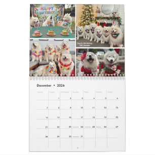 Calendrier poppet et le Wolfpack