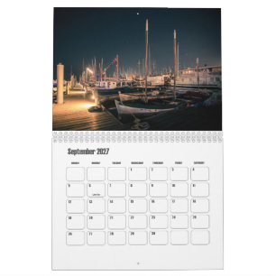 Calendrier Port Townsend, WA Photographie de nuit
