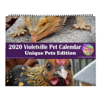 Calendrier pour animaux de compagnie de Violetvill