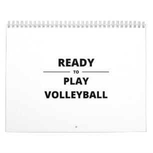 CALENDRIER PRÊT À JOUER AU VOLLEYBALL
