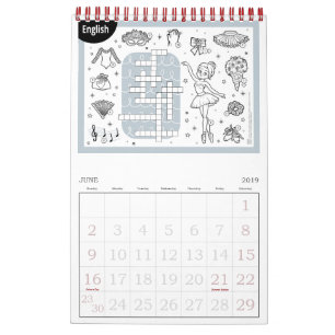 Calendrier Princesse Ballerina