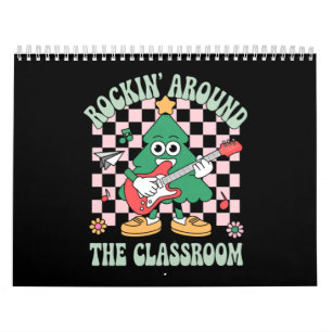 Calendrier Prof Ensoleillé Noël Rockin' Autour De La Classe