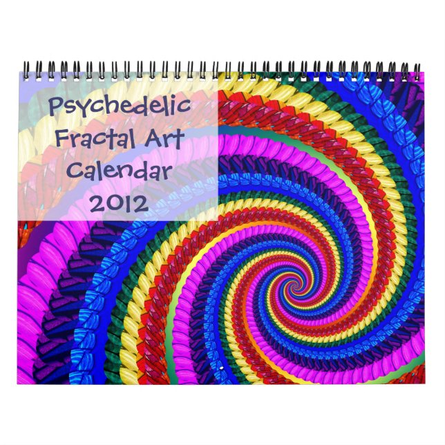 Calendrier psychédélique 2012 d'art de fractale (Protection)