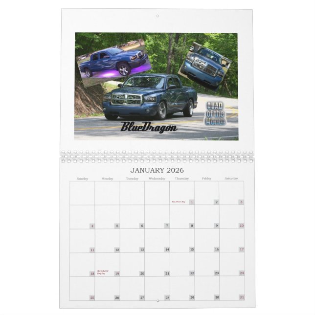 Calendrier quad squad 2011 (Jan 2026)
