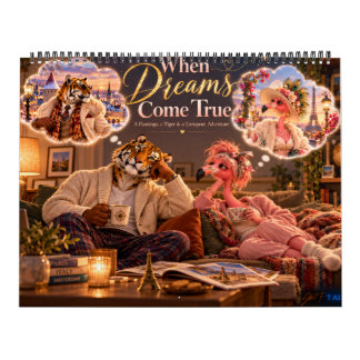 Calendrier Quand les rêves deviennent réalité – Flamant rose