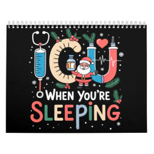 Calendrier Quand vous dormez Drôle d'infirmière de réanimatio