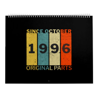 Calendrier Quota de rétro de Funny Birthday