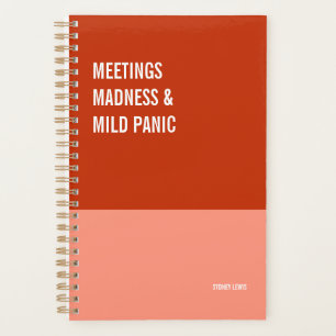 Calendrier quotidien Meeting Madness et Mild Panic
