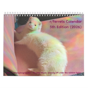Calendrier r/ferrets 5ème Édition (2026)
