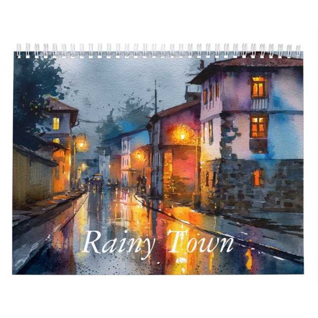 Calendrier Rainy Town (Protection)