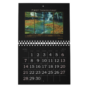 Calendrier Récupération de slogan de citation de Grant de