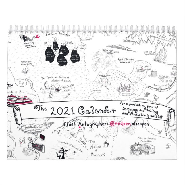 Calendrier RedPenBlackPen 2021 (Protection)