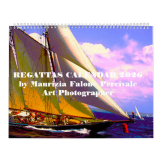 Calendrier Regattas by Maurizia Falone Percivale Art Ph 2026