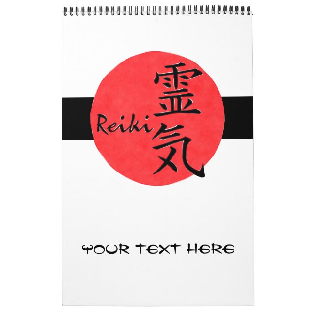 Calendrier Reiki Calligraphie Et Word 1 (Protection)