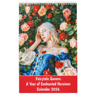 Calendrier Reines de contes de fées – Une année d'héroïnes en