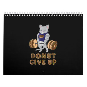 Calendrier Remise en forme de chats - Gym pour levage de l'ar