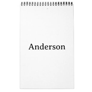Calendrier Remplacer son propre design 17 "x 11" Une page Pet