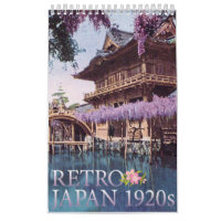 Calendrier RETRO JAPON 1920