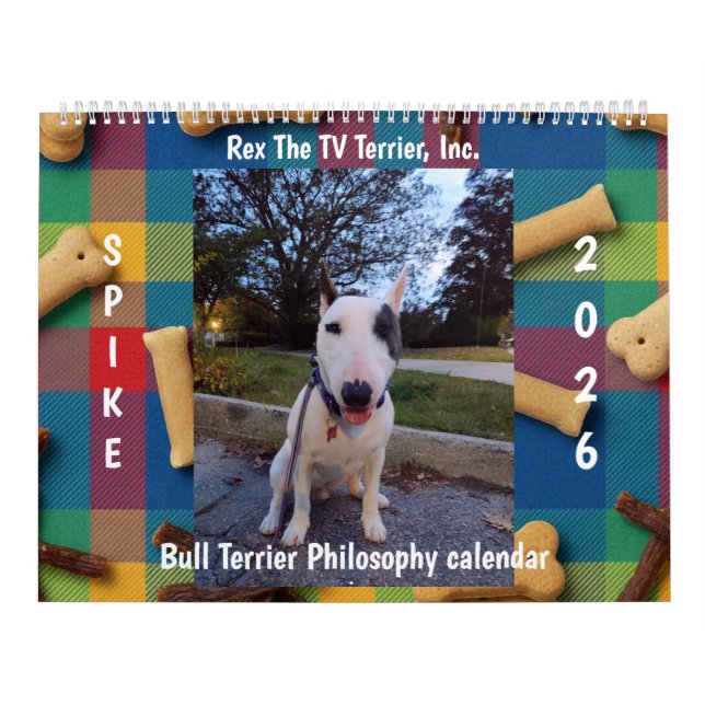 Calendrier Rex The TV Terrier Inc. Spike 2026 Calendar (Protection)