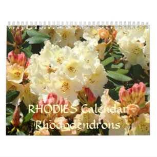 Calendrier RHODIES Rhododendrons 2010 Calendrier C