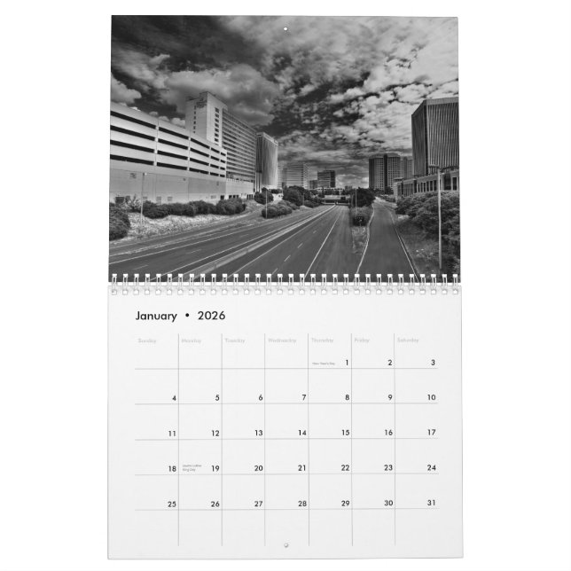 Calendrier Richmond la Virginie (Jan 2026)