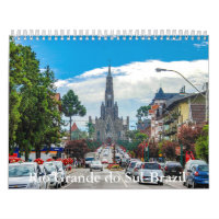 Calendrier Rio Grande do Sul-Brésil