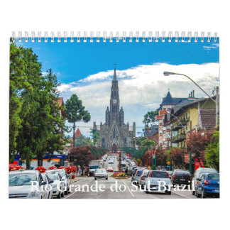 Calendrier Rio Grande do Sul-Brésil